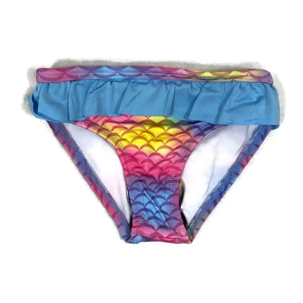 Brand new Size 2T‎ Mermaid Bikini with Crop Top